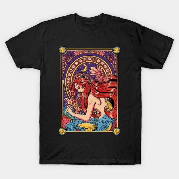 Pisces T-Shirt by Alien Version